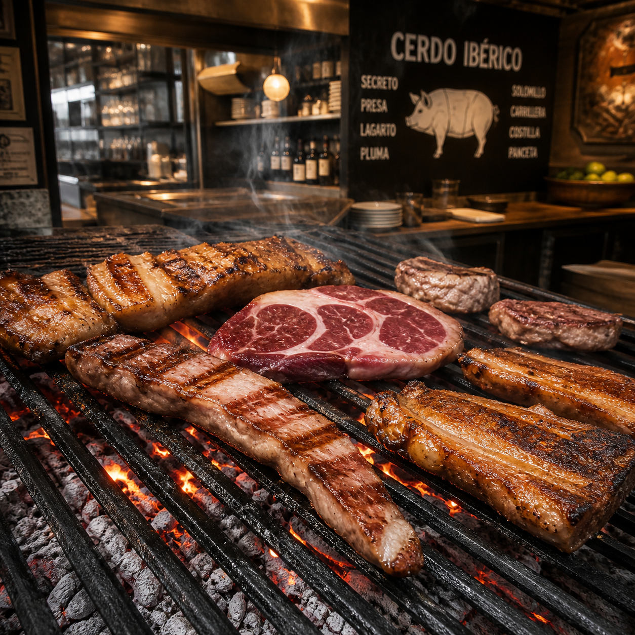 Los mejores cortes ibéricos y cómo prepararlos a la parrilla